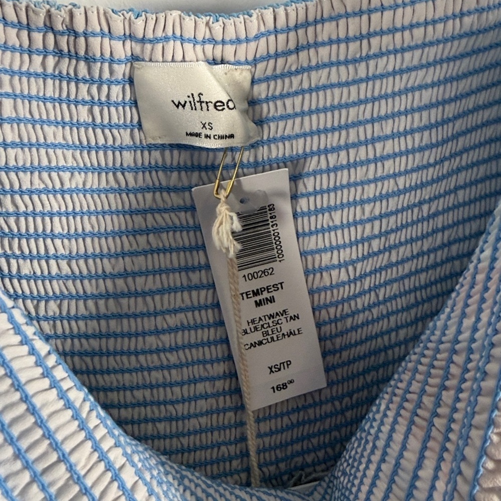 NWT Wilfred Tempest Mini Dress - Picture 4 of 9